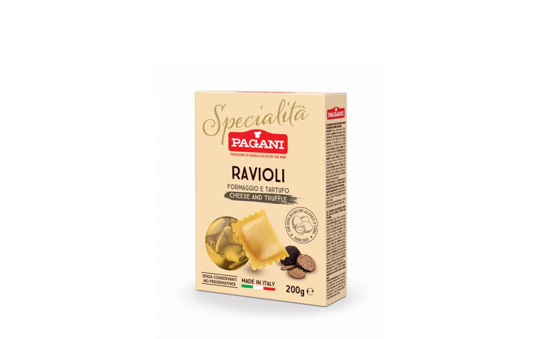Ravioli formaggio e tartufo